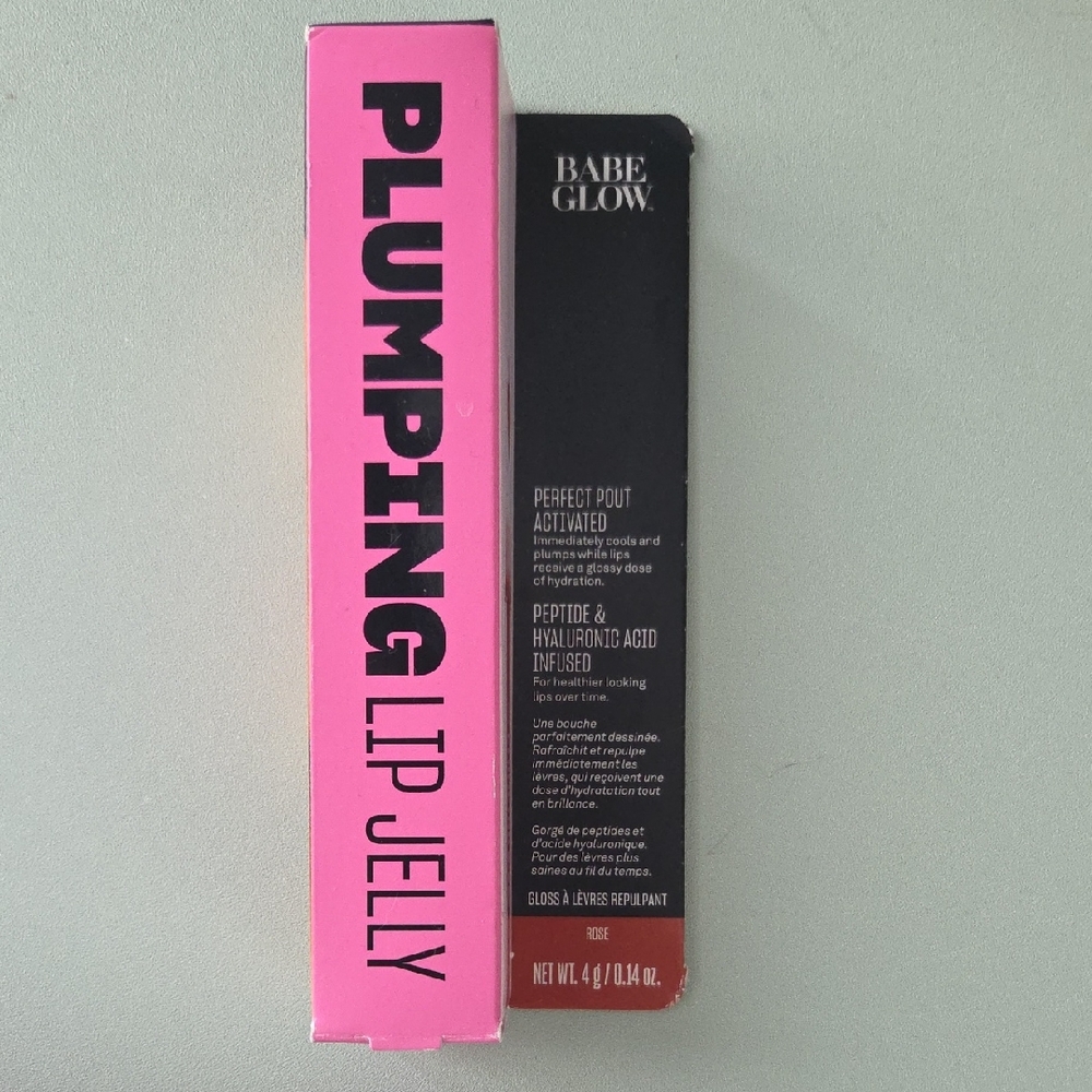 BABE ORIGINAL Glow Plumping Lip Jelly For Thicker Lips - High Shine Lip Gloss